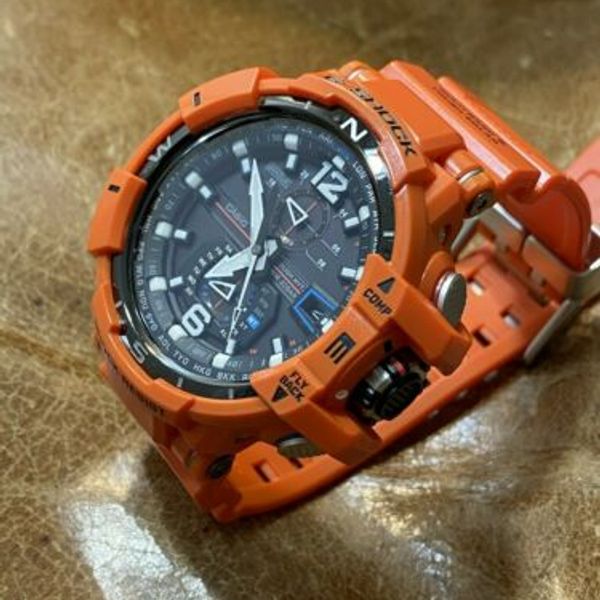 Casio G- Shock. 5311 Sky Cockpit Gravitymaster GW-A1100R-4A Solar Men's Wrist | WatchCharts