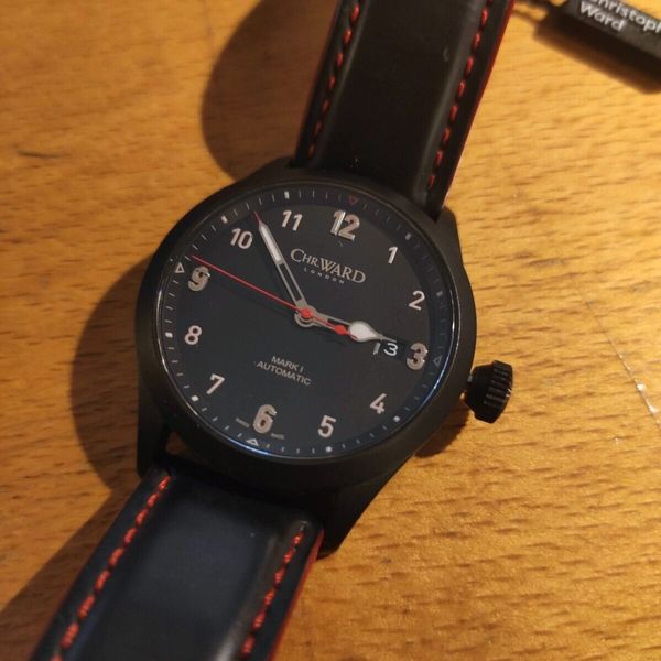 Christopher Ward C8 Flyer Automatic 38mm Black | WatchCharts