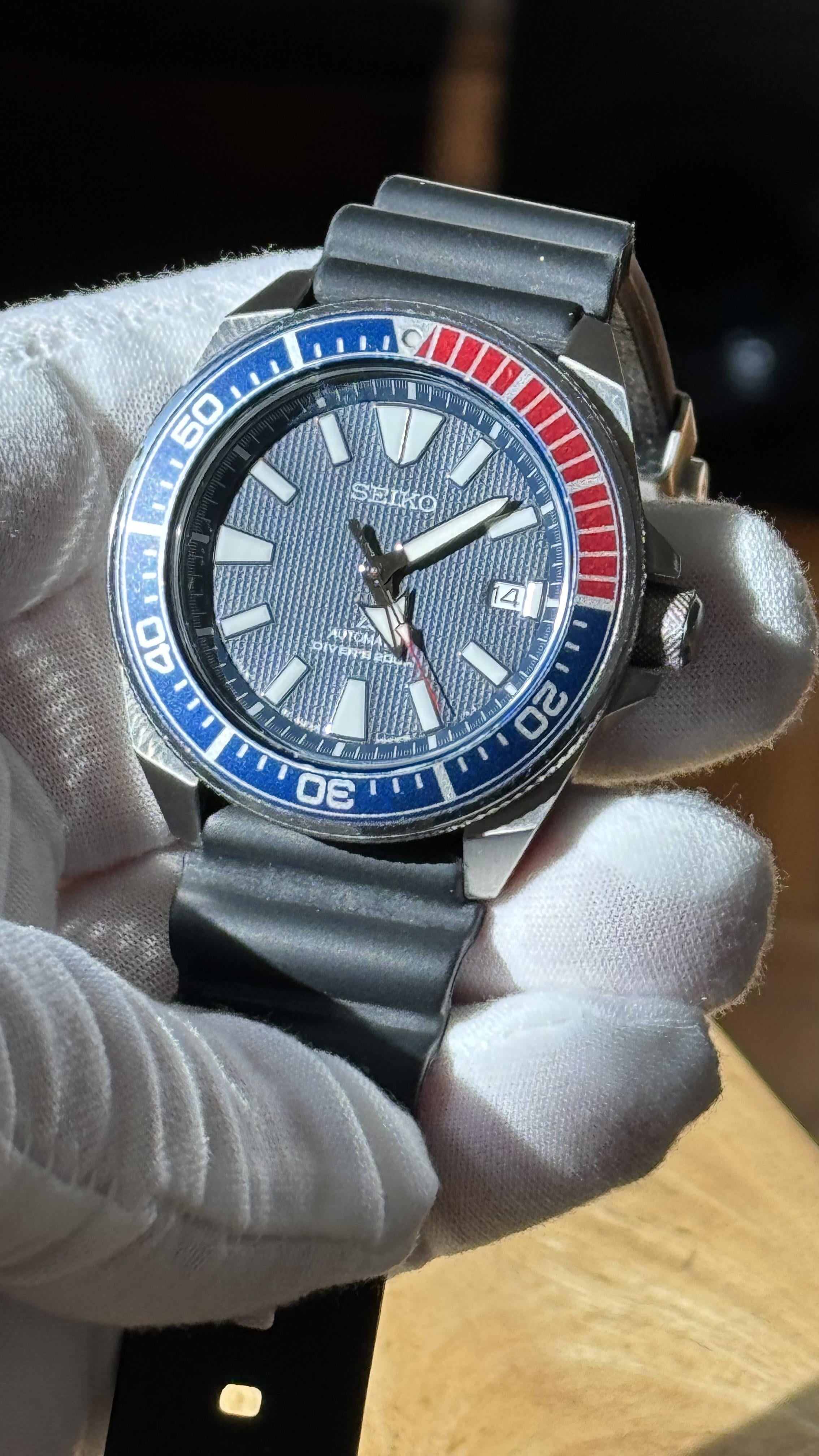 Seiko prospex hot sale samurai pepsi