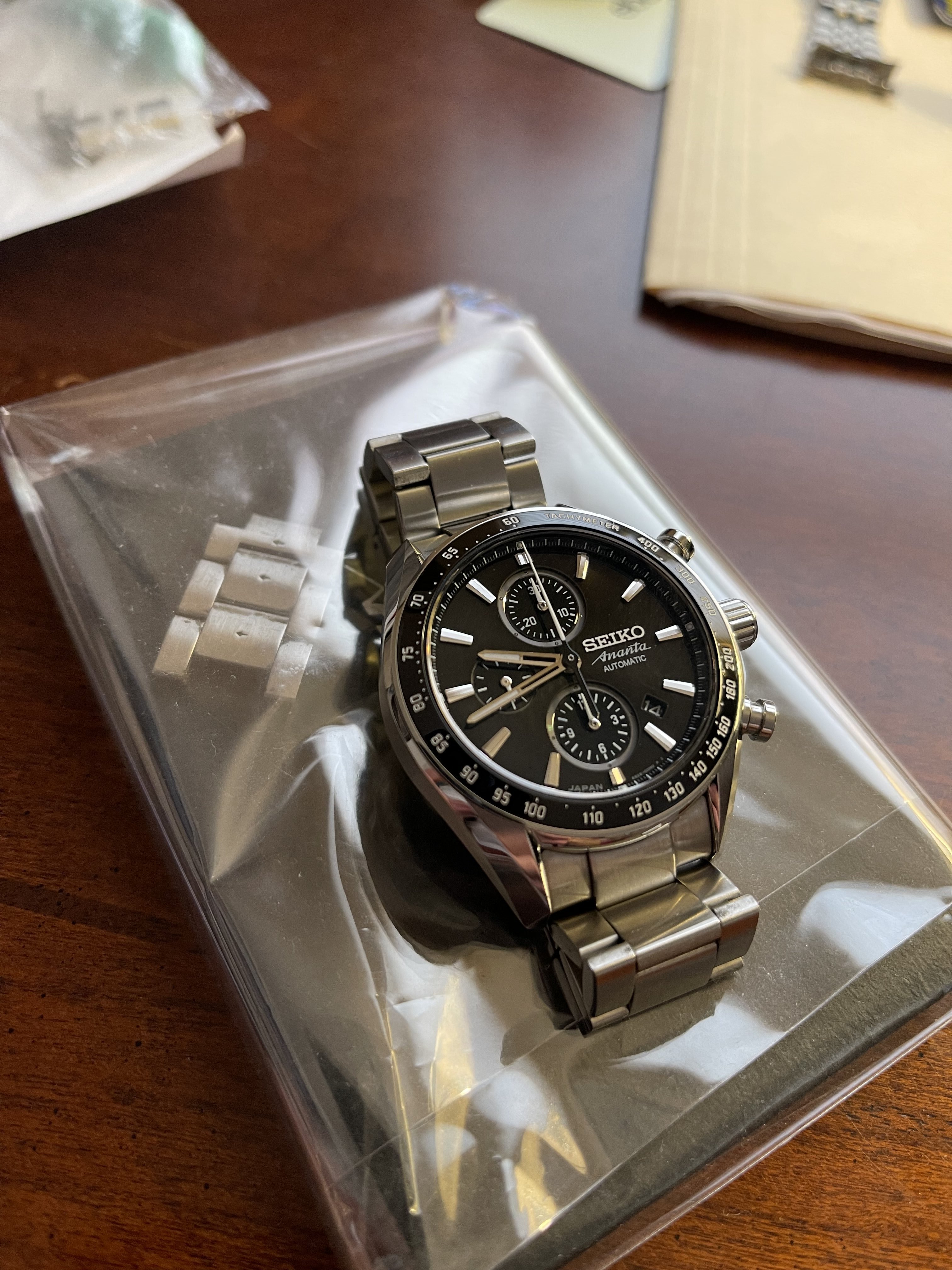 FS: Seiko Ananta SAEH015 6S28 Column Wheel Chronograph | WatchCharts