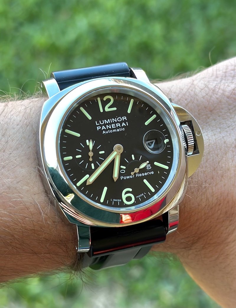 4 600 USD Panerai Luminor Power Reserve PAM 90 PAM00090 Box Papers Extra Straps WatchCharts Marketplace