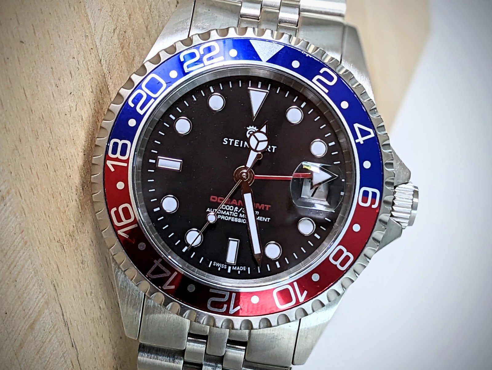 Steinhart gmt clearance pepsi