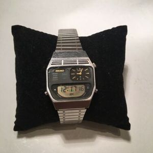 VINTAGE LCD WATCH SEIKO H 239 - 5010 Analog-DIGITAL VERY RARE!!!  COLLECTABLE | WatchCharts