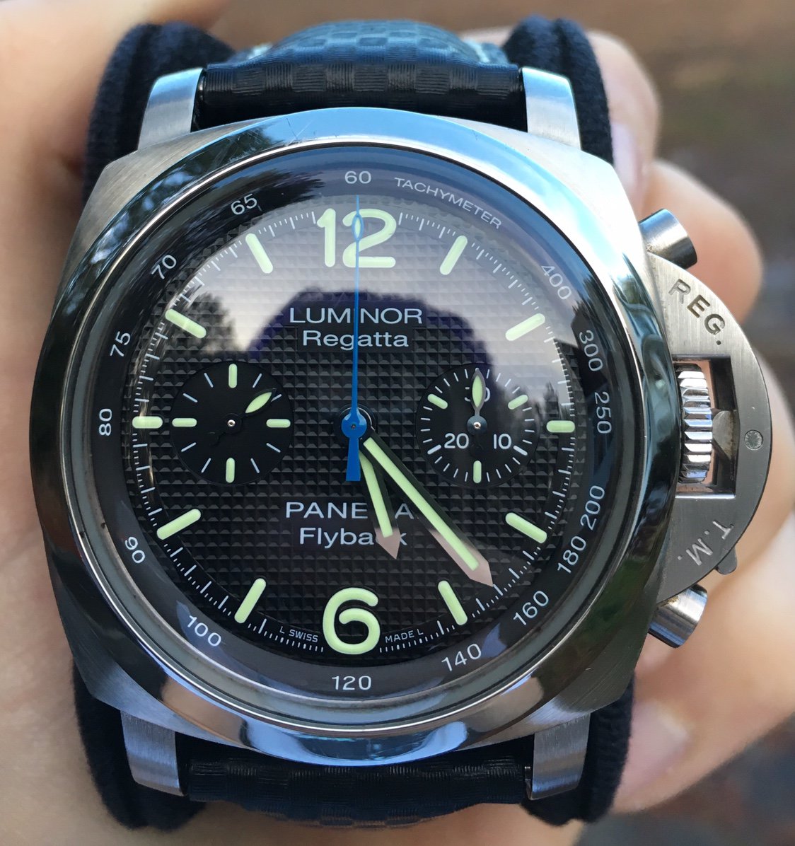 FS Panerai PAM 253 Luminor Regatta Flyback Chronograph 44mm