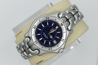 Tag Heuer WG111A.BA0423 Watch Mens SEL SS Link Blue Mint Crystal S