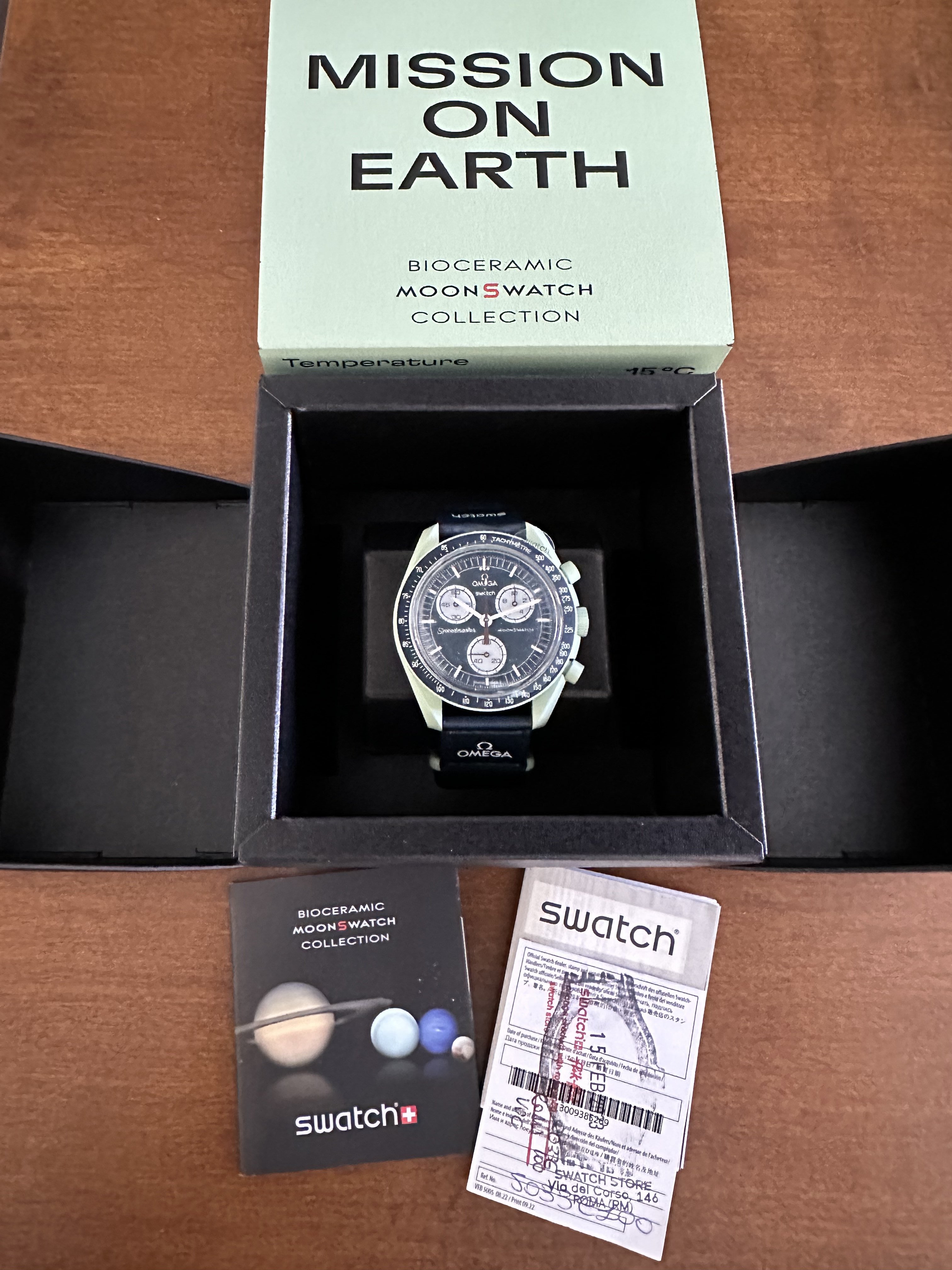 350 USD] [WTS] Omega x Swatch MoonSwatch Mission on Earth BNIB