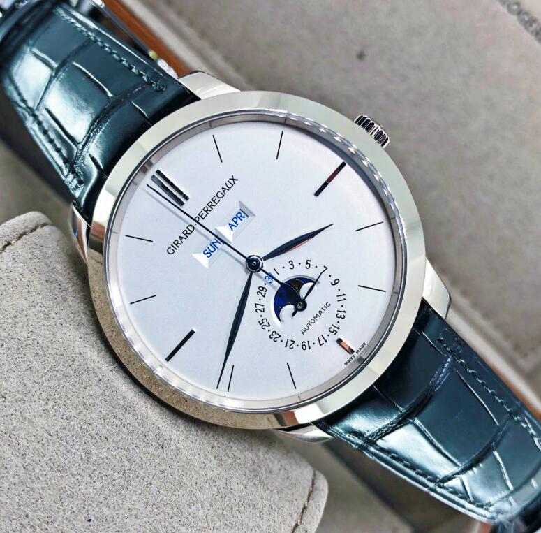 Girard Perregaux 1966 Full Calendar White Gold 49535 53 152 BK6A