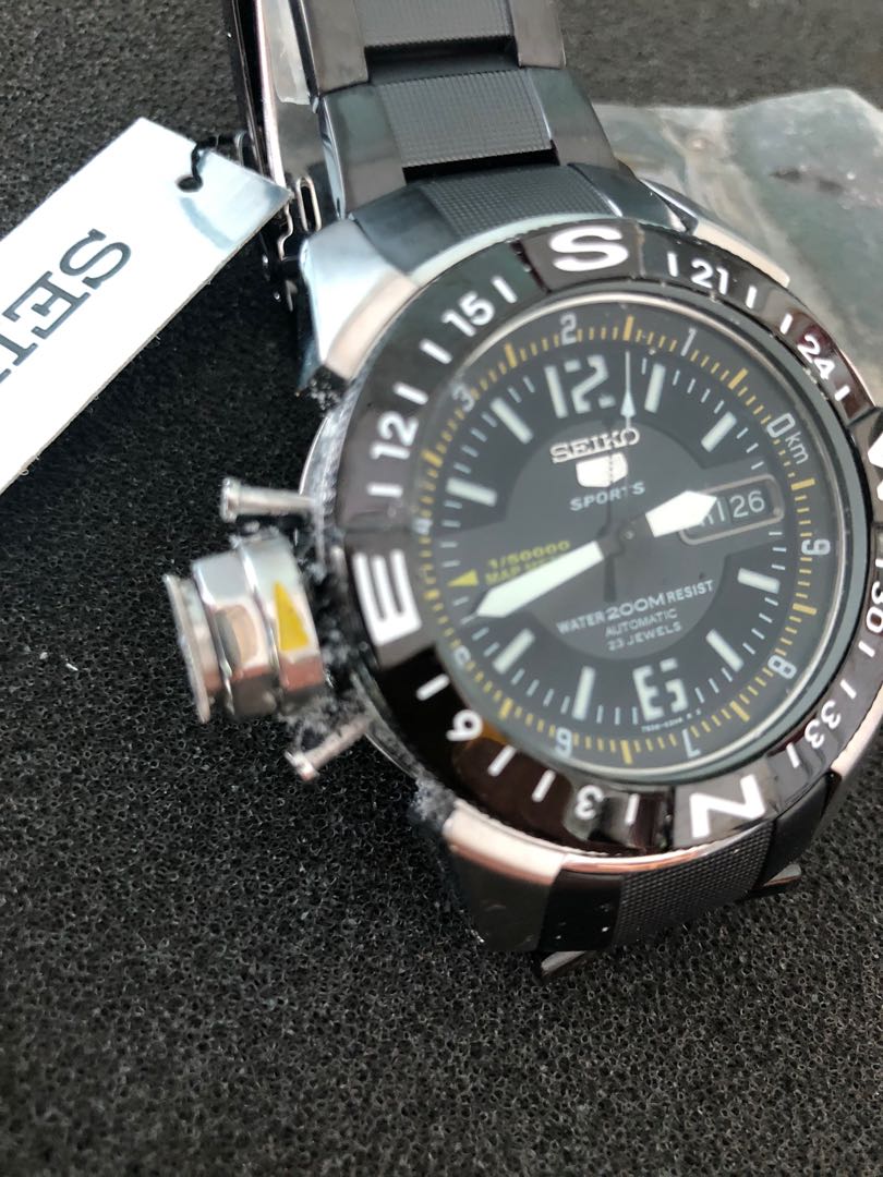 Seiko 5 automatic map hot sale meter