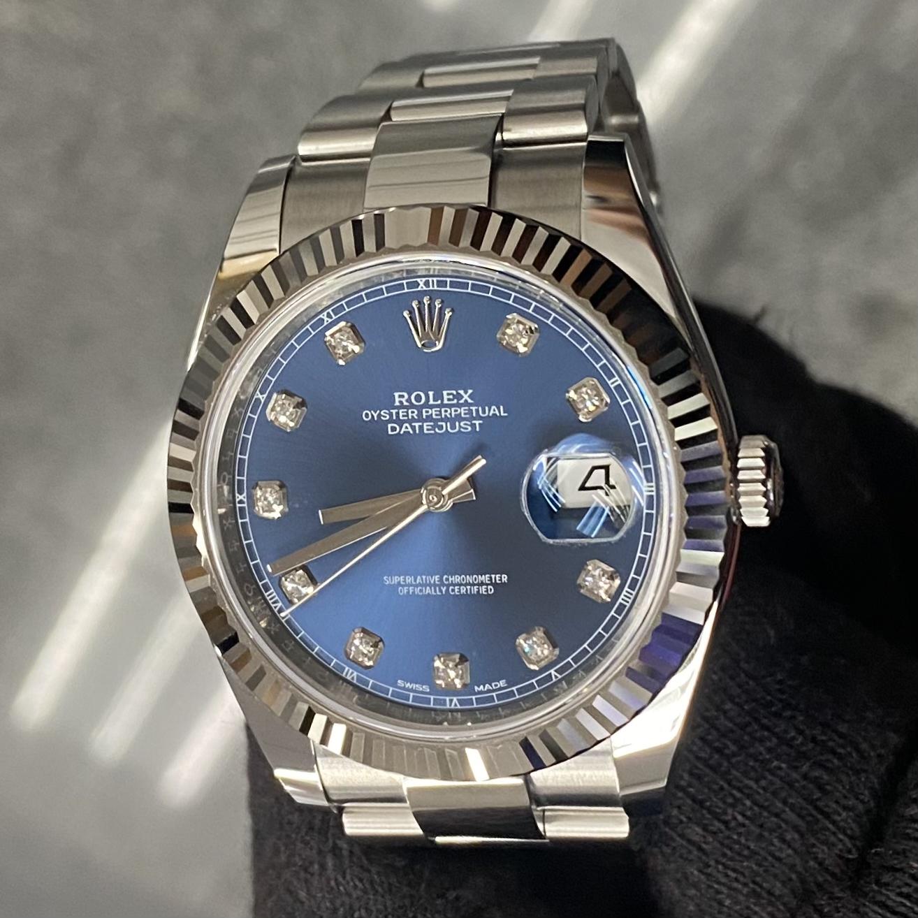 Rolex datejust 41 outlet 2018