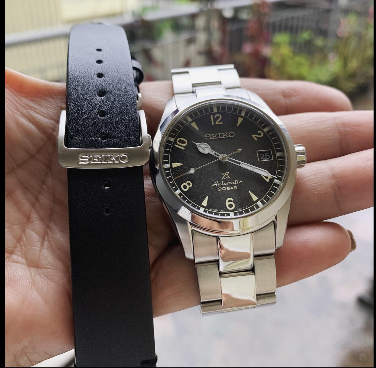 WTS] Seiko Mini Alpinist SPB159 with Strapcode Super Oyster - $520 |  WatchCharts