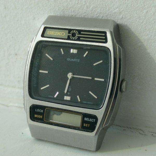 Vintage Seiko H259 - 5000 Ana-Digi Quartz Mens Watch 1980' (Repair