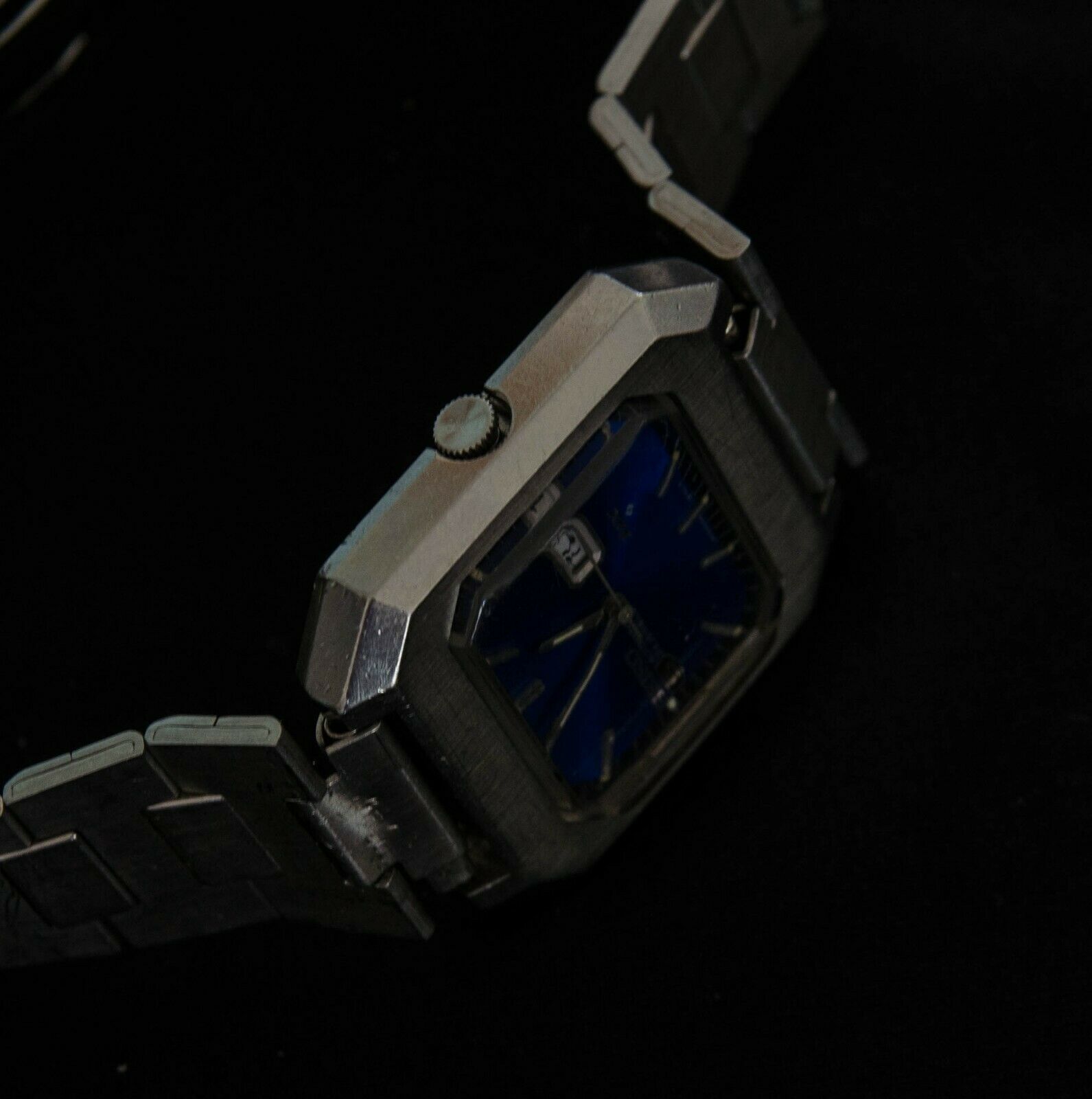 Seiko Five DX 6106 5480 23 Jewels Japan Mechanical Vintage Blue 