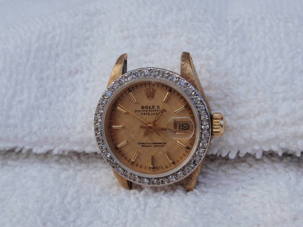 Ladies rolex oyster shop perpetual datejust 8570f 18k