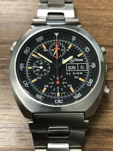 Bell Ross By Sinn Space 1 Chronograph Stainless Steel Watch 140