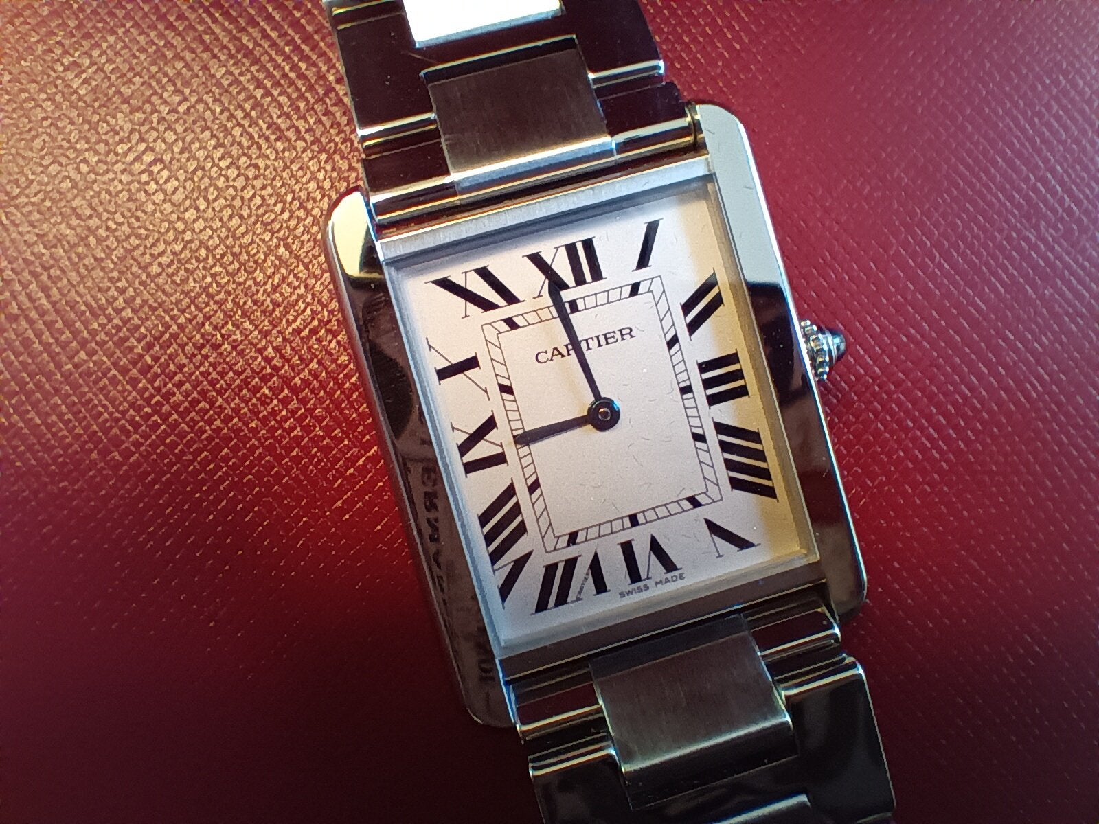 Cartier tank store solo large