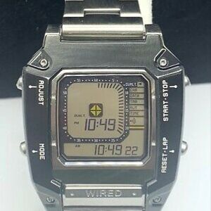 SEIKO Gent's Wristwatch METAL GEAR SOLID Wired Digital (CMP021801) |  WatchCharts