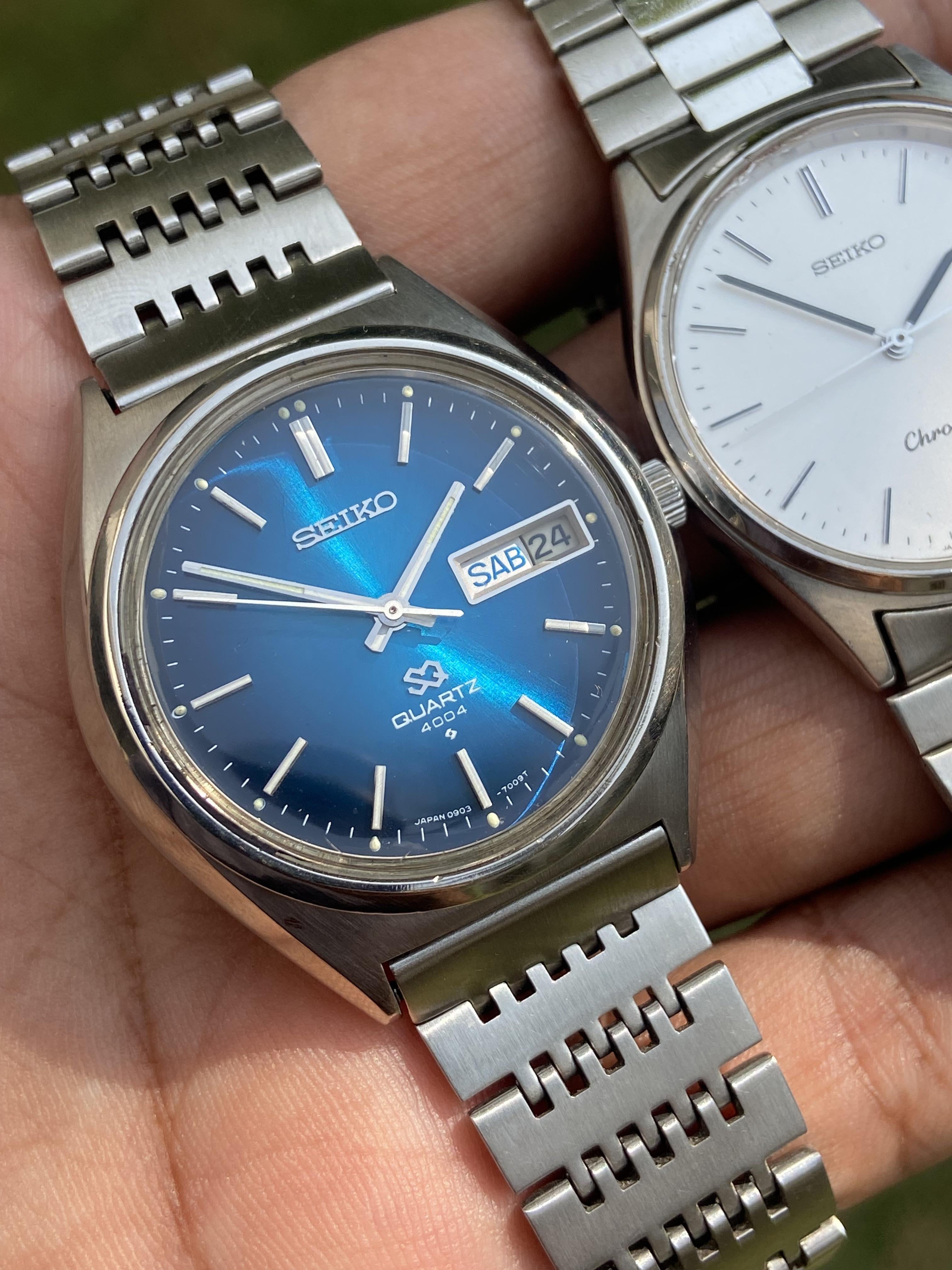 WTS Holiday Sale Seiko Pair for 125 shipped WatchCharts