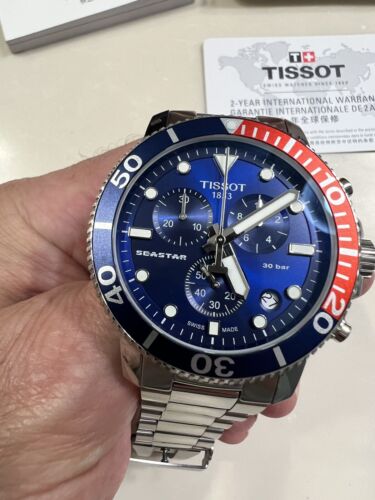 Tissot Seastar Blue Men s Bracelet Watch T120.417A WatchCharts