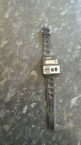 Very Rare Seiko Voice Note 1983 Digital Watch M516-4009 Ghostbusters ...