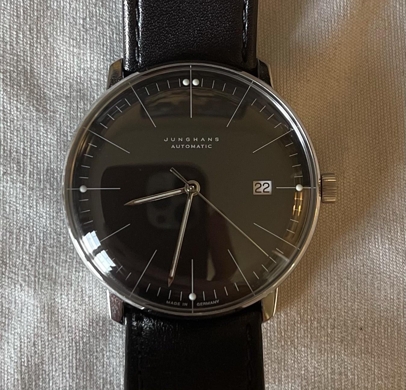 WTS Junghans Max Bill Automatic Black 27.4701 WatchCharts