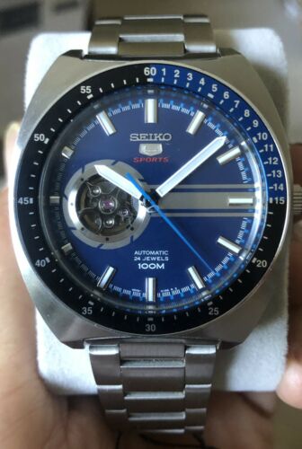 Seiko 5 Sports SSA327K1 Men's Automatic Open Heart Stainless Steel Watch  NEW | WatchCharts