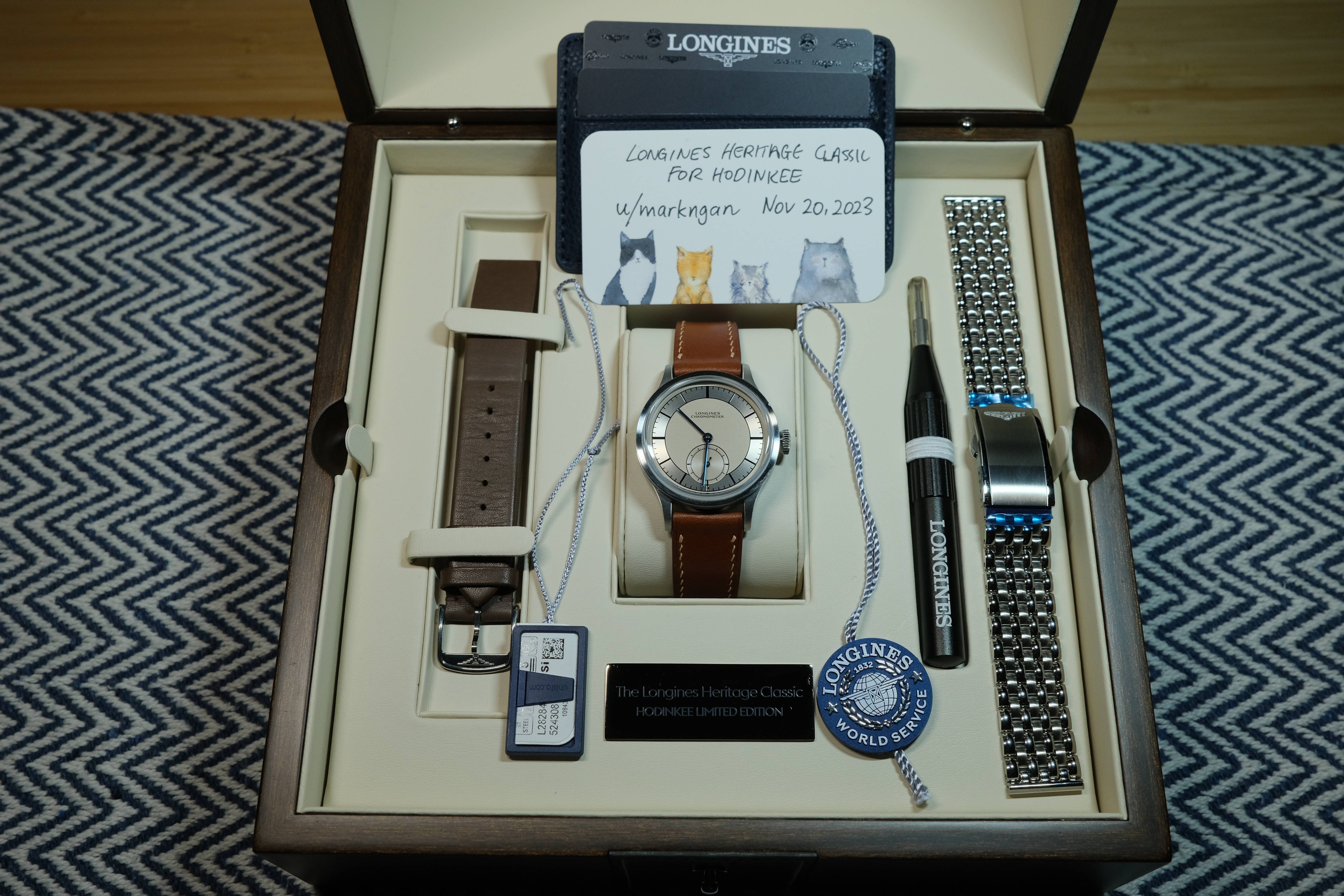 WTS Longines Heritage Classic for HODINKEE Limited Edition