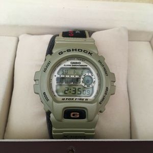 Casio Military G Shock Dw 6900 X Treme Module 1449 Velcro Strap Watch Watchcharts