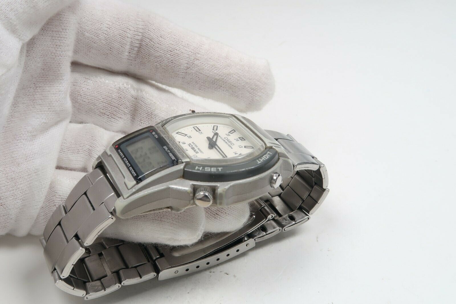 CASIO AW-61 DIGI-ANA ALARM CHRONOGRAPH NEW BATTERY Watch