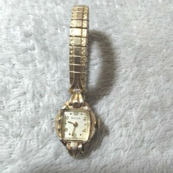 VINTAGE BULOVA M3 Ladies Wrist WATCH M3 10k RGP Bezel WatchCharts