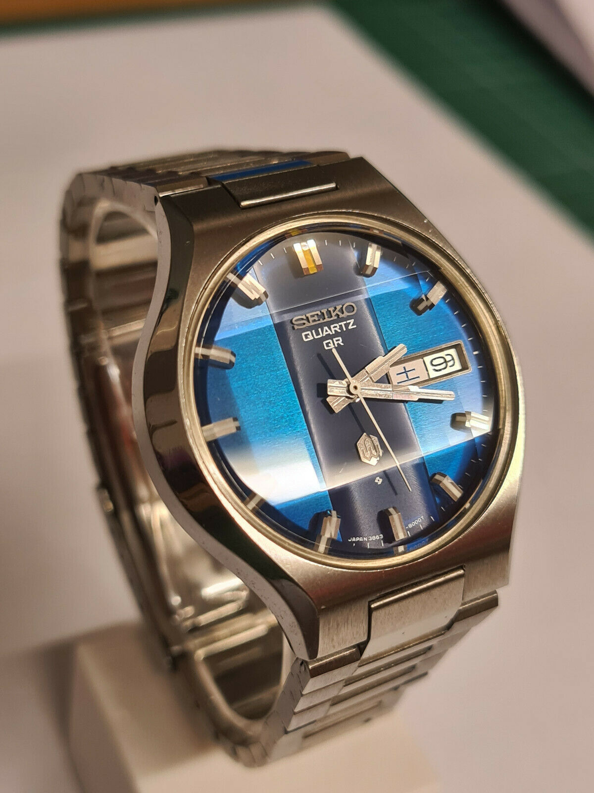 STUNNING SEIKO 1973 VINTAGE WATCH 3863-8000 WORKS PERFECTLY