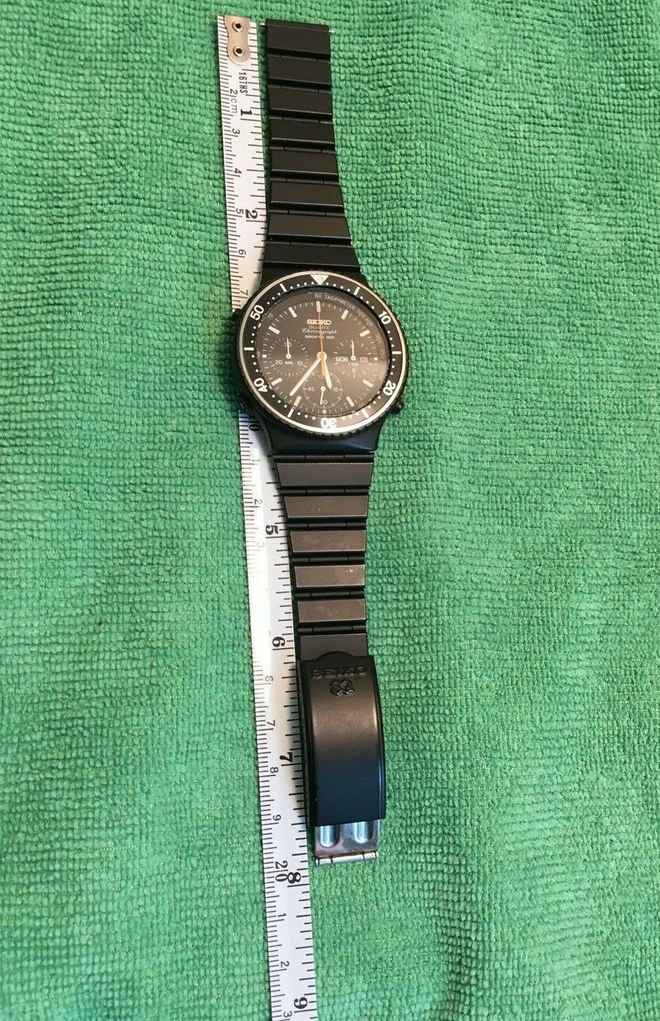 Seiko 7A38 7080 Quartz Chronograph February 1984 Fully