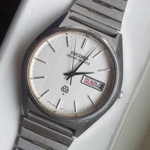 1*0様 SEIKO GRAND QUARTZ 9943-8010 Vintage Grand Seiko Twin Quartz Ultra High Precision Men's