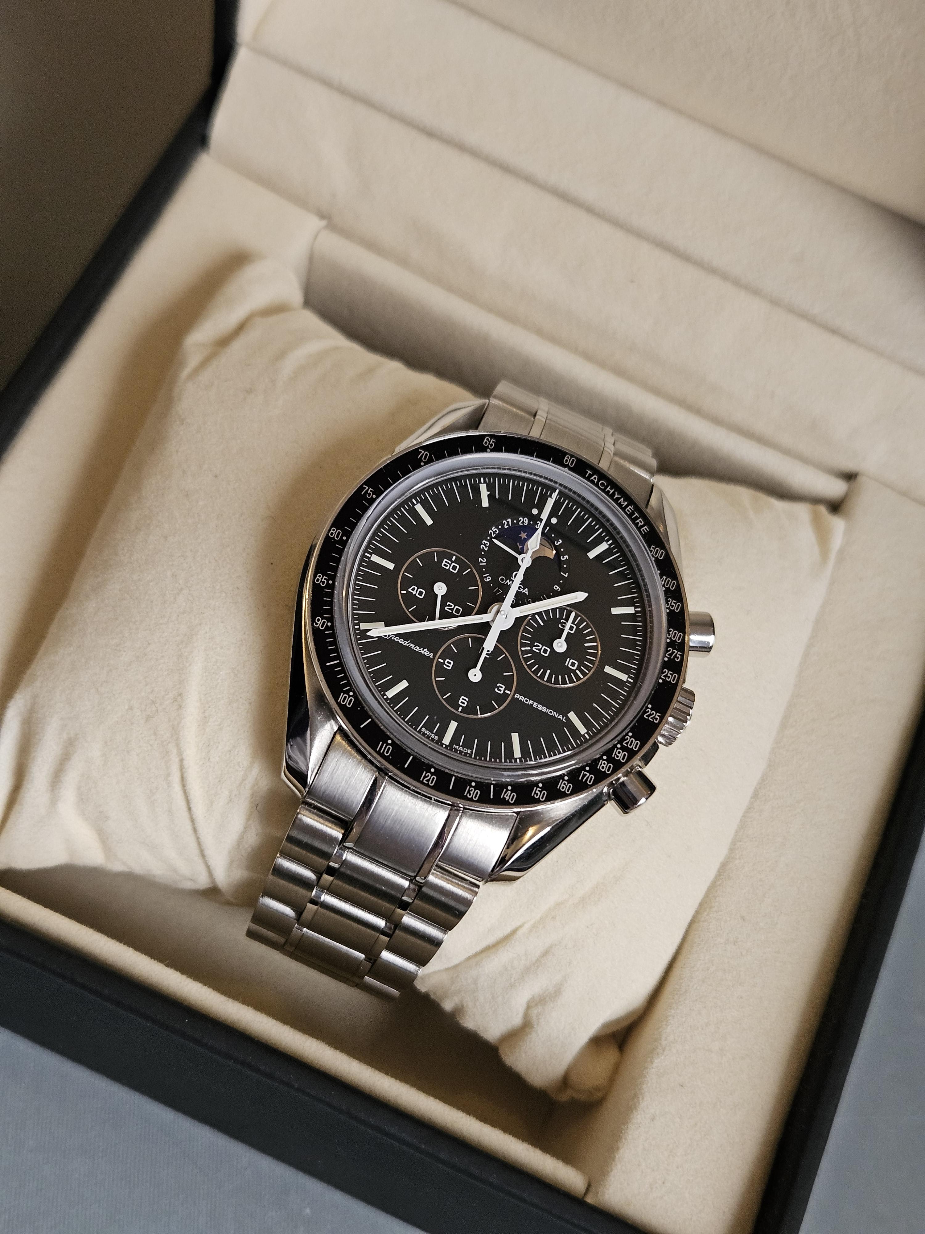 Omega speedmaster 2024 moonphase 3576.50