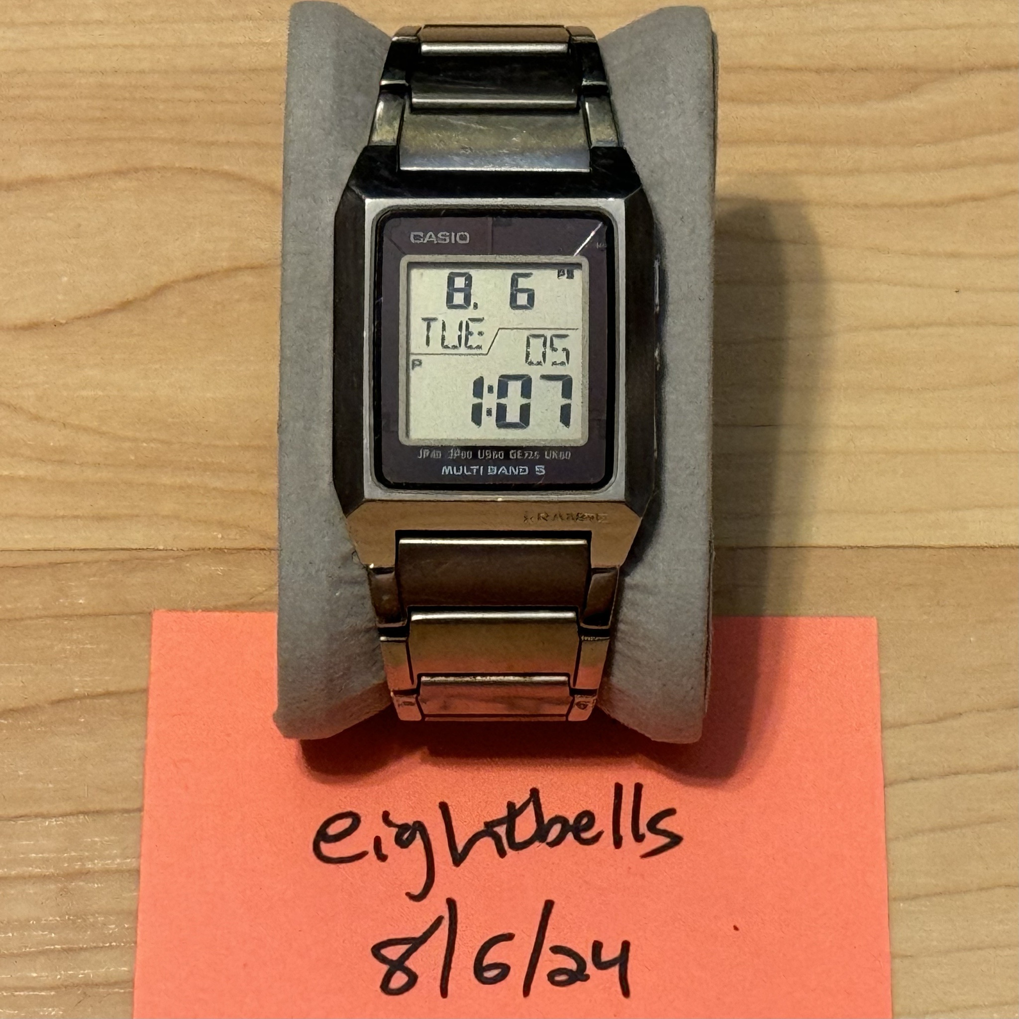 WTS] Casio I-RANGE IRW-M200 Tough Solar Atomic Multiband 5 Digital Watch  WV-M400 | WatchCharts Marketplace