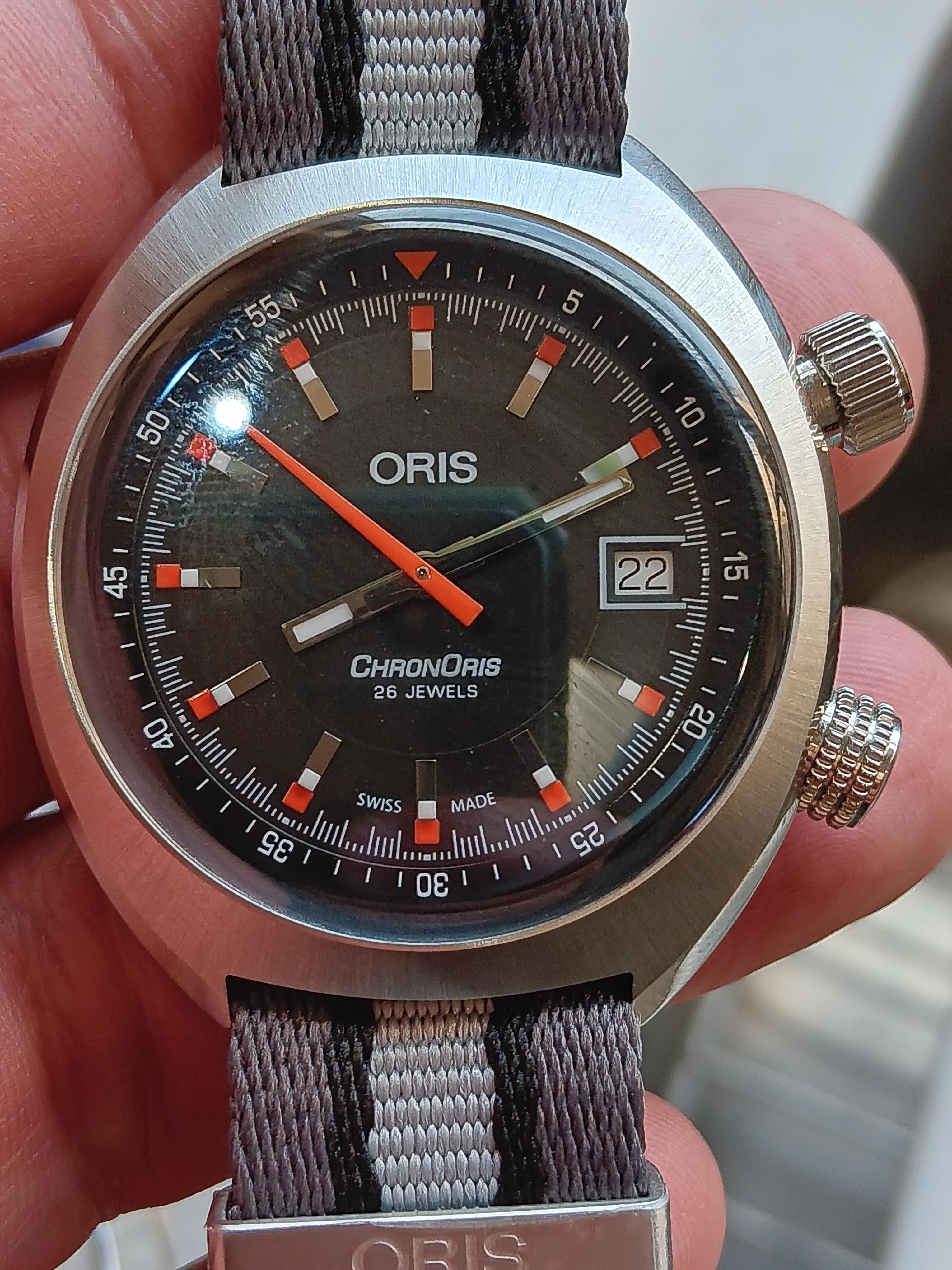 WTS Oris Chronoris Date WatchCharts Marketplace