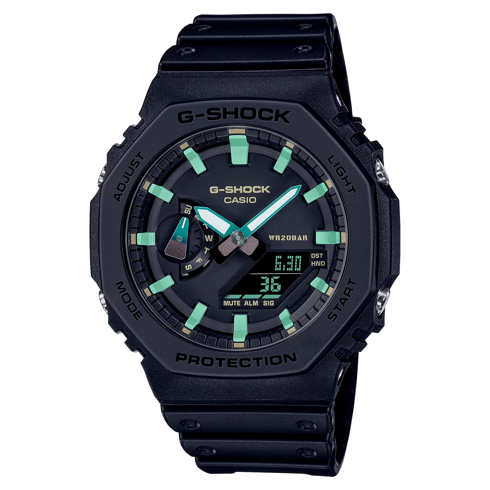 New Casio G-Shock Carbon Core Guard Rusted Iron World Time Watch GA-2100RC- 1A | WatchCharts Marketplace