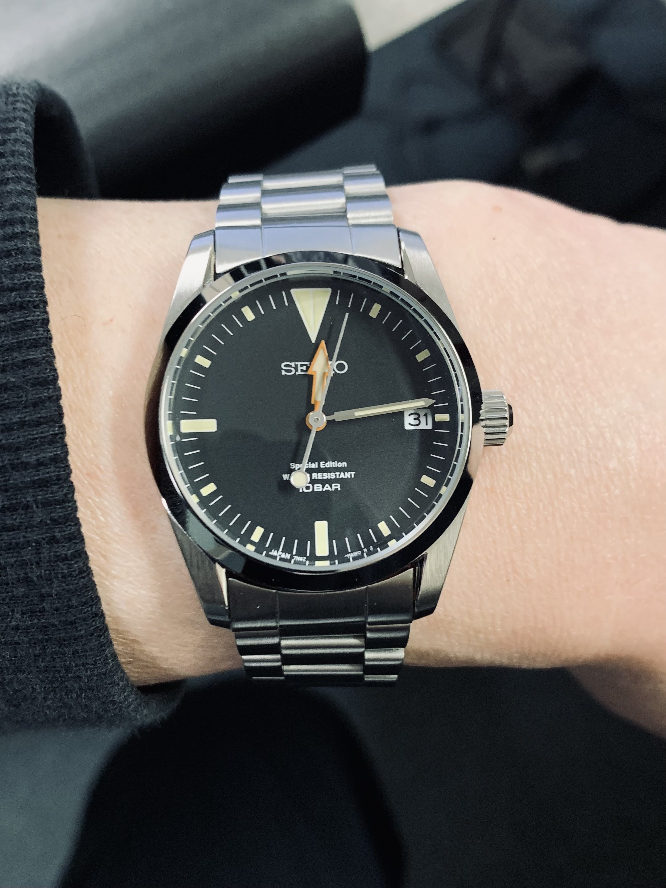 349 USD EXCELLENT FS OBO SPECIAL ED SEIKO NANO UNIVERSE SZQV020