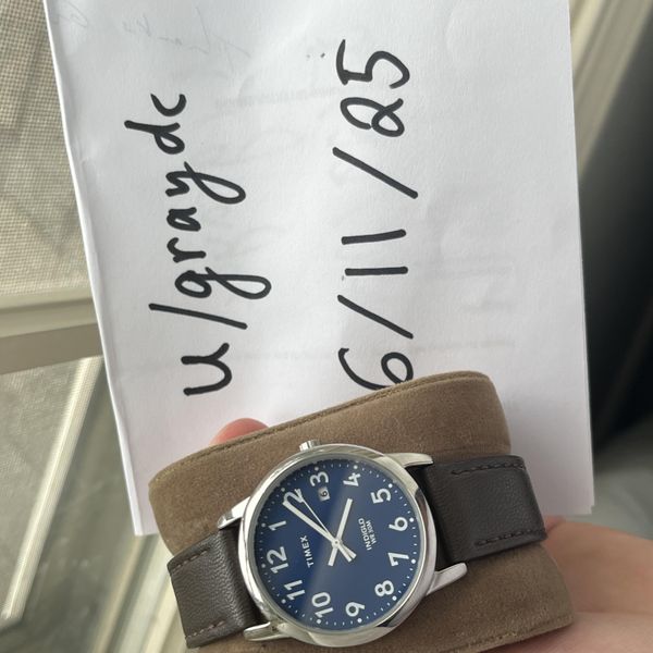 Timex Gents Easy Reader Indiglo Watch TW2V75200 NEW in BOX