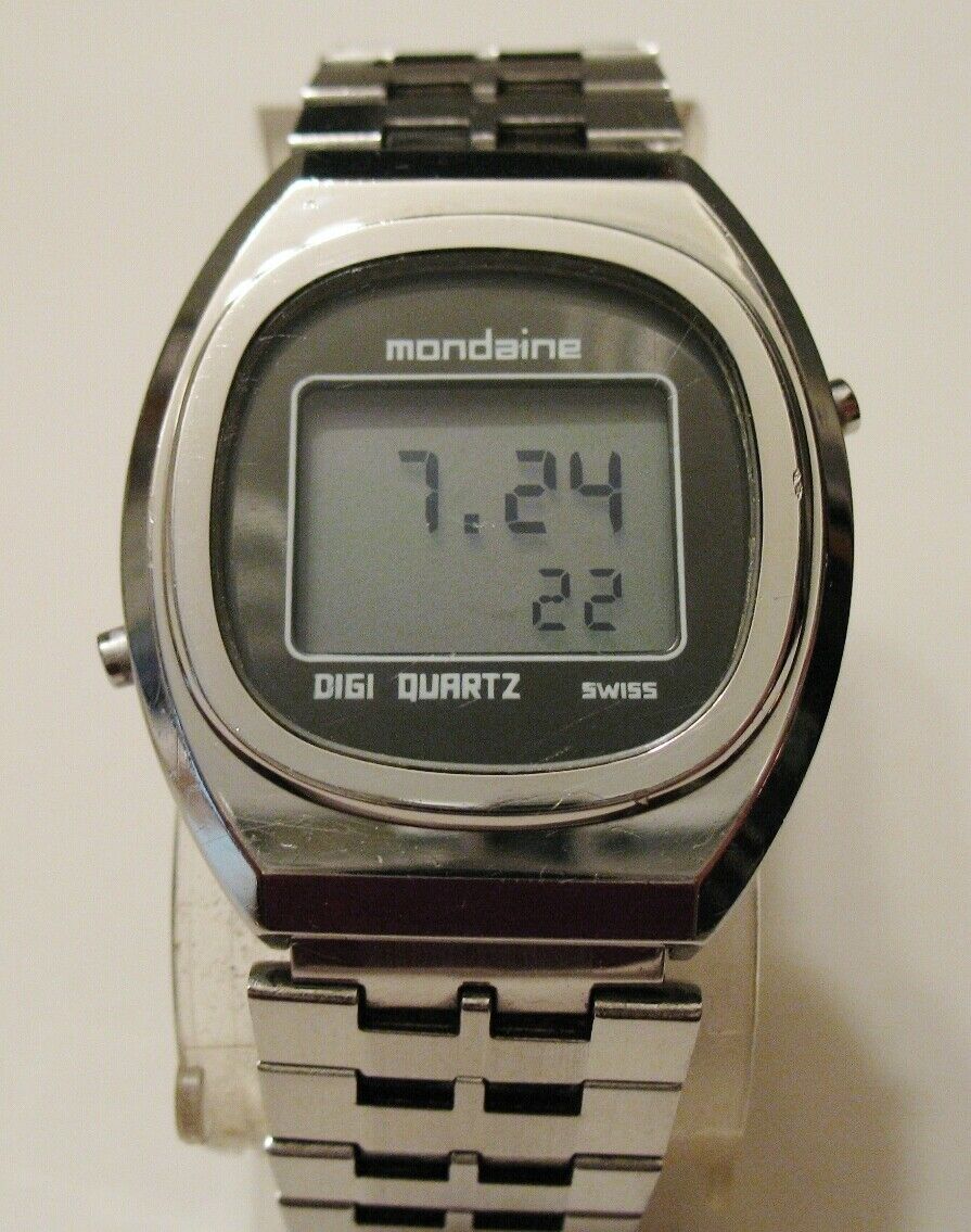 mondaine digital watch