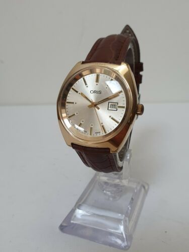 Vintage ORIS cal.715 Hand Winding 7 Jewel Mens Watch Outstanding