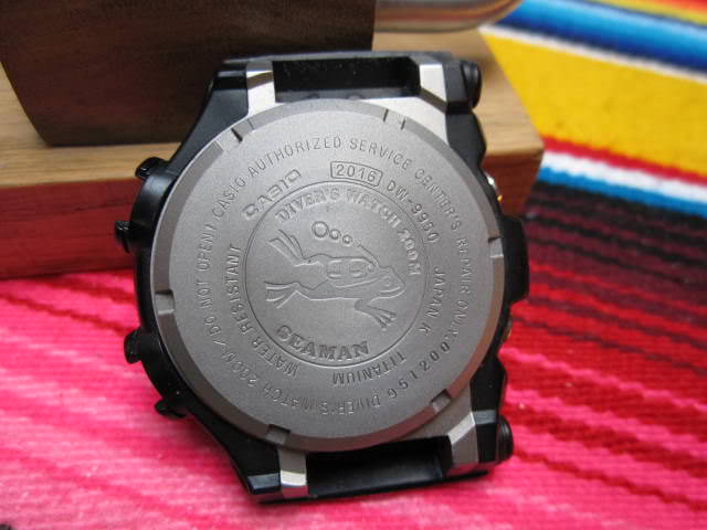 SOLD: Casio G-Shock DW-9950 Titanium Seaman (Frogman