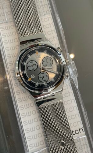 Swatch YVS453MB Mens Tv Time Watch | WatchCharts Marketplace