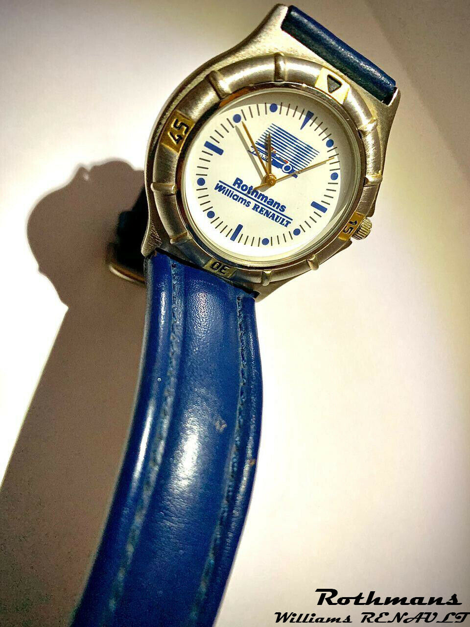 Vintage Rothmans Williams Renault F1 quartz watch. Collectible