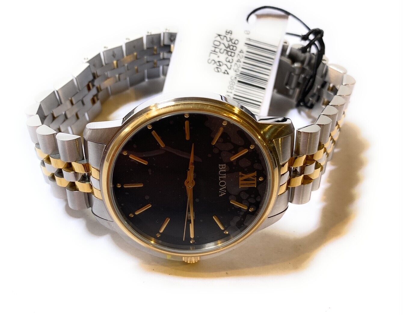 Bulova mens hot sale watch kohls