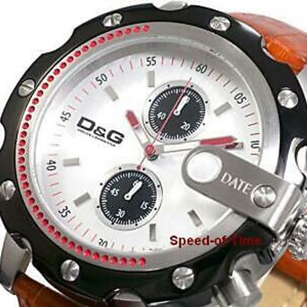 Dolce & Gabbana d&g DW0365 Sean Time Mens Watch Chrono Watch