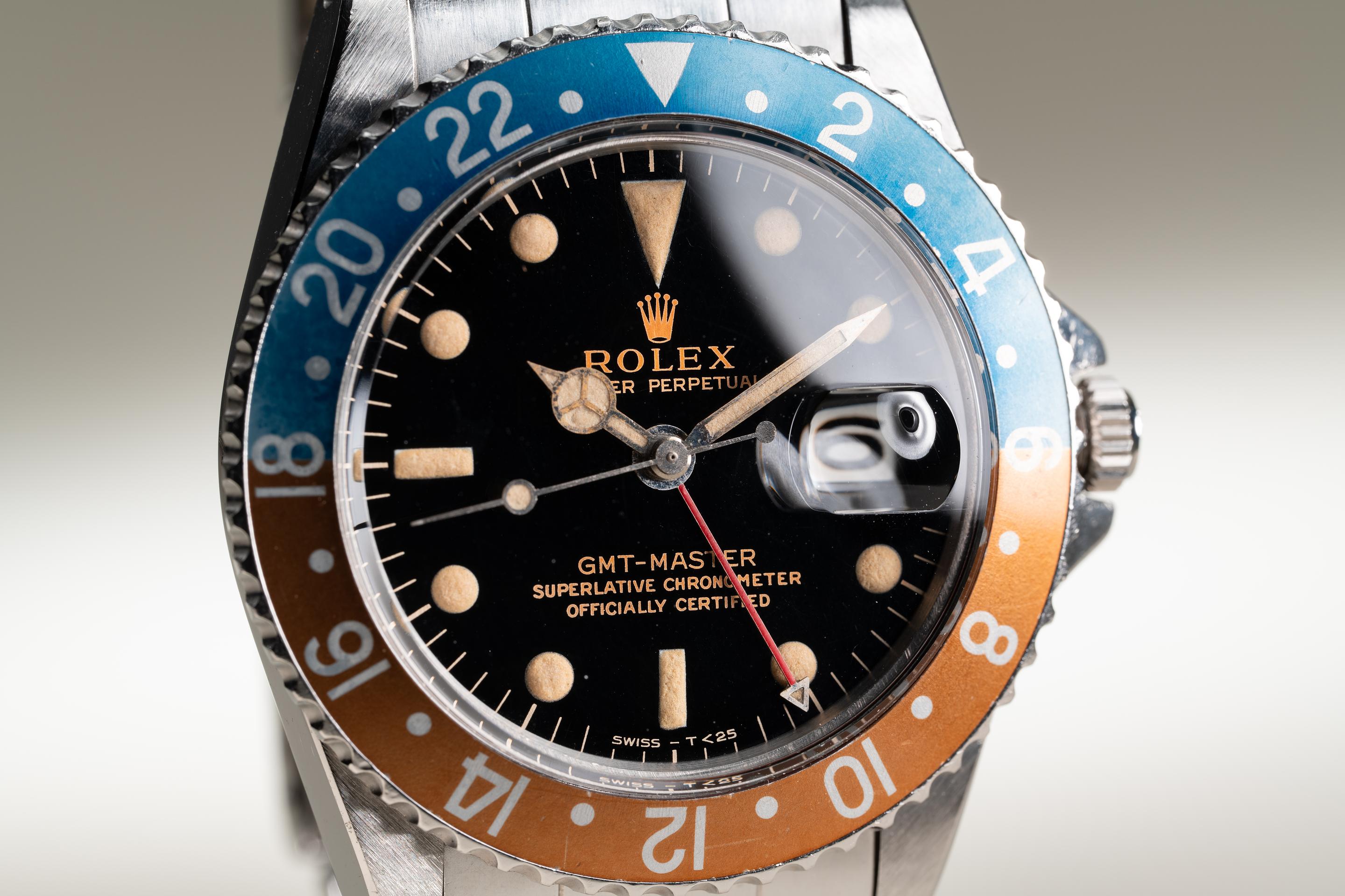 Rolex gmt gilt clearance dial