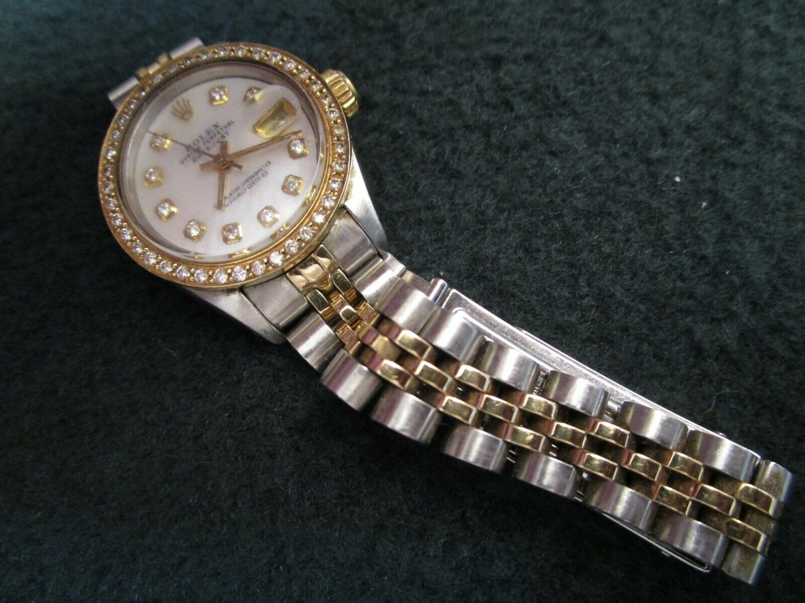 Ladies Rolex Two Tone 18K 55 1979 15H 62523 D14 WatchCharts