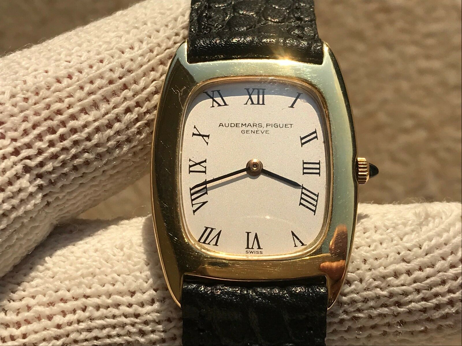 AUDEMARS PIGUET WATCH 5233 GOLD 18K MANUAL CAL.2003 ULTRA THIN
