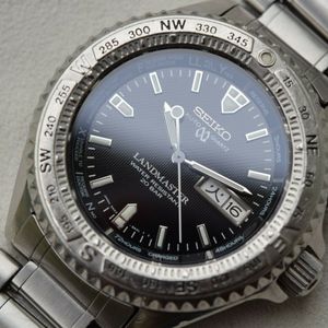 1st Seiko Landmaster Auto Quartz Kinetic Watch SBBW005 5M23 1st Seiko Landmaster Auto Quartz Kinetic Watch SBBW005 5M23
