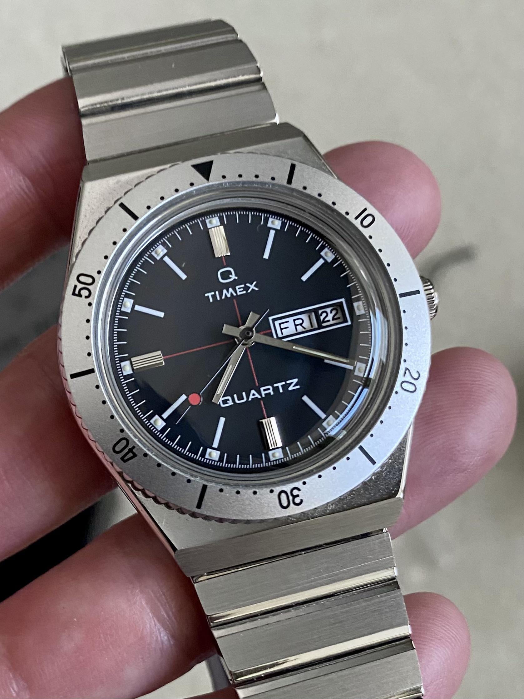 Vintage timex clearance q